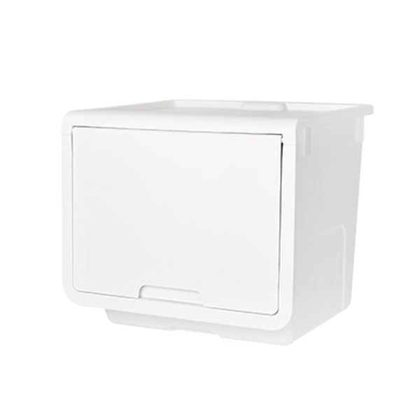 韓國 Litem ROOMAX CUBE PLUS前掀式方型儲物箱 米白