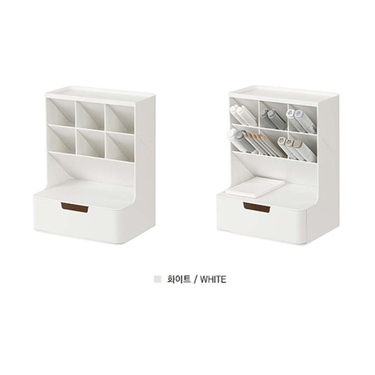 韓國Litem Hive 桌面櫃置物架 白