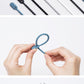 韓國 Litem 電線線材收納整理索帶 米白+淺藍